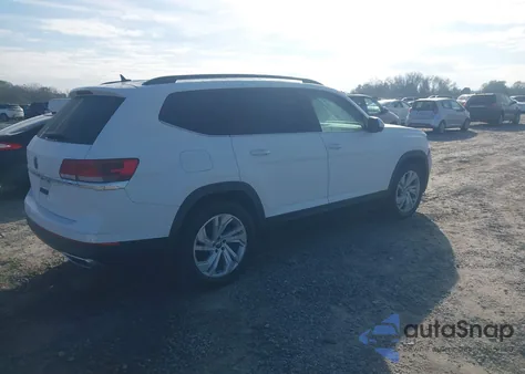2021 Volkswagen Atlas 3.6L V6 Se W/Technology from USA, damaged, VIN 1V2WR2CA2MC585182